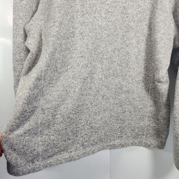 Woolrich Men's Size XL 1/4 Zip Oatmeal Gray Long Sleeve Pullover Sweater - Picture 10 of 10
